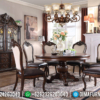 New Model Meja Makan Jati Jepara Klasik Dining Room Sets Inspiring Interior ST-1117 | Sofa Tamu Jepara - Dima Furniture New Model Meja Makan Jati Jepara Klasik Dining Room Sets Inspiring Interior ST-1117