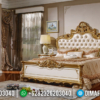 New Model Tempat Tidur Mewah Ukiran Luxury Wonderful Golden Light Color ST-1145
