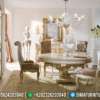 Absolutely Quality Meja Makan Mewah Bundar Jepara Luxury Carving ST-1218 | Sofa Tamu Jepara - Dima Furniture Absolutely Quality Meja Makan Mewah Bundar Jepara Luxury Carving ST-1218