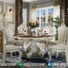 Almer Meja Makan Mewah Terbaru Luxury Classic Furniture Model Best Seller ST-1245 Almer Meja Makan Mewah Terbaru Luxury Classic Furniture Model Best Seller ST-1245