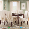 Beautiful Set Meja Makan Minimalis Jepara Natural Jati Berkualitas ST-1199 | Sofa Tamu Jepara - Dima Furniture Beautiful Set Meja Makan Minimalis Jepara Natural Jati Berkualitas ST-1199