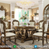 Harga Meja Makan Mewah Bundar Classic Luxury Furniture Jepara Best Sale ST-1194 | Sofa Tamu Jepara - Dima Furniture Harga Meja Makan Mewah Bundar Classic Luxury Furniture Jepara Best Sale ST-1194