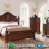 Harga Tempat Tidur Minimalis Jati Classic Luxury Natural Jepara Terbaru ST-1186 | Sofa Tamu Jepara - Dima Furniture Harga Tempat Tidur Minimalis Jati Classic Luxury Natural Jepara Terbaru ST-1186