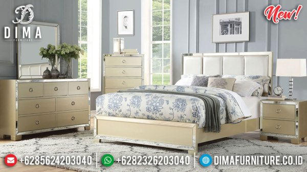 Kamar Set Mewah Minimalis Champagne Color Luxury Modern Type ST-1181