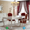 Meja Makan Jepara Luxury Simple Design High Quality Solid Wood ST-1258