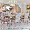 New Model Meja Makan Jepara Luxury Carving Mebel Classic Teristimewa ST-1242