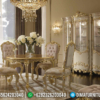 Set Meja Makan Mewah Luxury Classic New Elegant Style Terbaru ST-1244