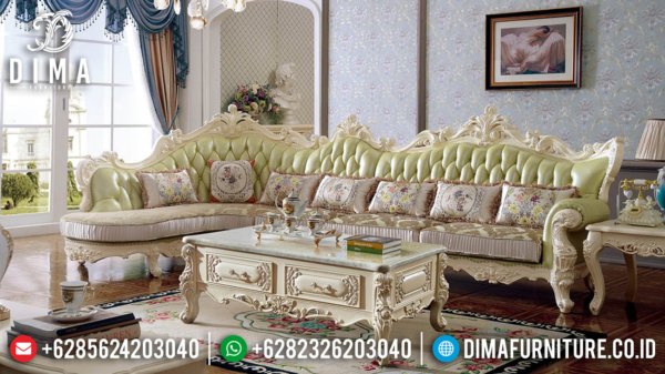Flash Sale Sofa Tamu Mewah Jepara New Luxury Baroque Style Promo Ramadhan ST-1365