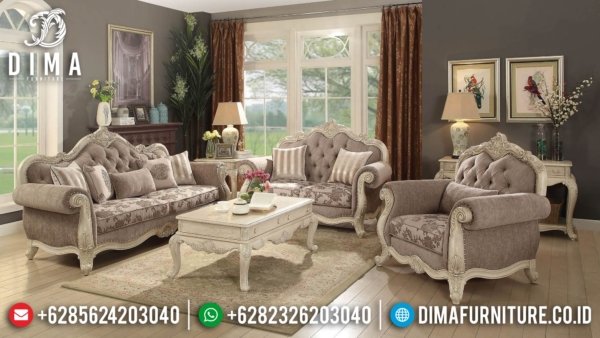 Harga Sofa Tamu Jepara Luxury Carving Best Seller 2021 ST-1378