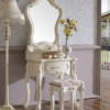 Jual Meja Rias Mewah Classic Luxury White Duco New Design ST-1394