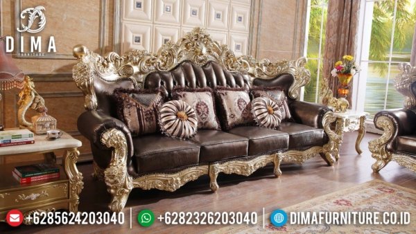 Jual Sofa 3 Dudukan Mewah Ukir Jepara Luxury Carving Best Seller ST-1369