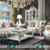 New Sofa Tamu Mewah Putih Duco Luxury Glossy Color Combination ST-1383