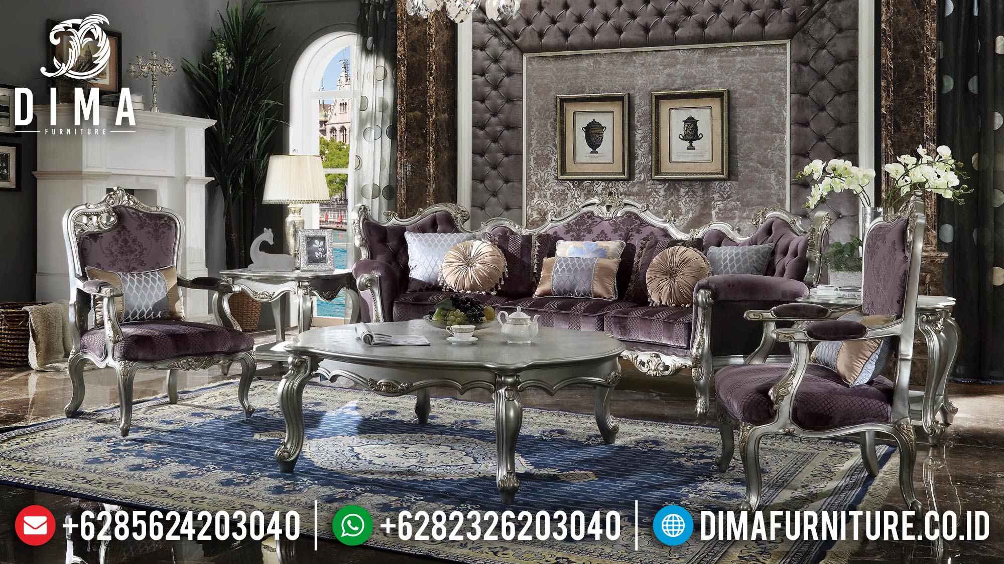New Style Sofa Tamu Jepara Luxury Design Furniture Jepara ST-1380