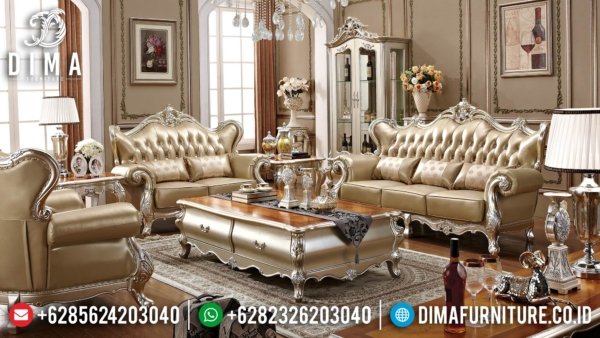 Sale Sofa Tamu Mewah Silver Duco Color Luxury Classic Jepara ST-1315