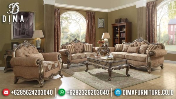 Set Sofa Tamu Mewah Ukiran Jepara Luxury Elegant Design Jepara ST-1295