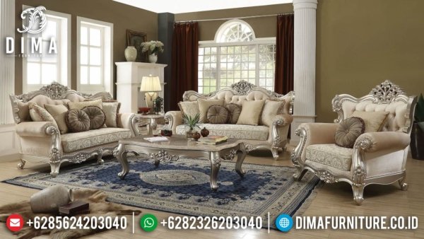 Sofa Tamu Jepara Mewah Ukiran Luxury Excellent Duco Color ST-1377