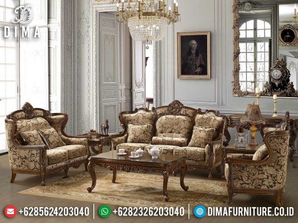 Sofa Tamu Mewah Classic Luxury Design High Quality Royal Foam ST-1275
