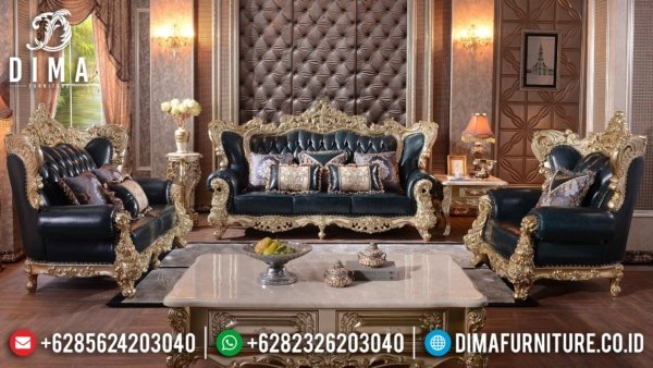 Sofa Tamu Mewah Jepara Excellent Color Luxury Set Furniture Design ST-1354