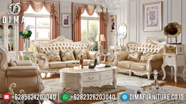 Sofa Tamu Mewah Jepara Luxury Carving Classic New Set Design ST-1359