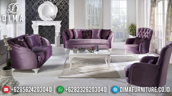 Sofa Tamu Mewah Minimalis Shabby Chic Luxury Design High Quality Item ST-1296