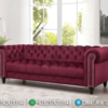 Sofa Tamu Minimalis 3 Seater New Chester Design Luxury Furniture Jepara ST-1322
