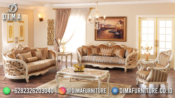 Amazing Design Sofa Tamu Mewah Jepara Luxury Carving Classic ST-1439