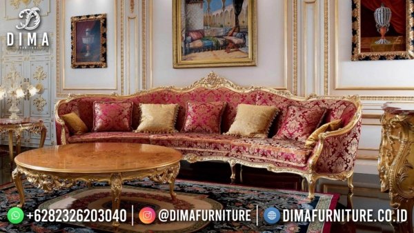 Elegant Style Sofa Tamu Ukir Jepara Luxury Carving High Quality ST-1432