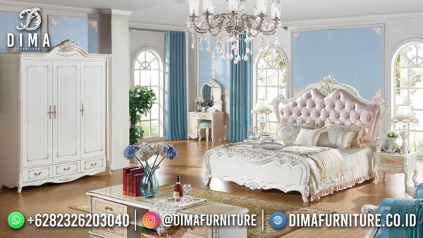 Exclusive Set Tempat Tidur Mewah Luxury Furniture Jepara Terbaru ST-1414