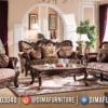 Glorious Sofa Tamu Mewah Jati Natural Classic Kayu TPK Perhutani ST-1436 | Sofa Tamu Jepara - Dima Furniture Glorious Sofa Tamu Mewah Jati Natural Classic Kayu TPK Perhutani ST-1436