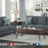 Harga Sofa Tamu Minimalis Jepara Natural Jati Perhutani Best Seller ST-1456
