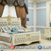 Harga Tempat Tidur Mewah Art Duco Color Elegant Style Luxury Carving ST-1406