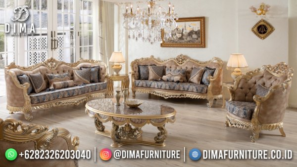 Model Sofa Tamu Mewah Terbaru Luxurious Design Excellent Color ST-1427