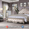 New Kamar Set Mewah Minimalis Pearl Silver Color Futuristic Design ST-1421