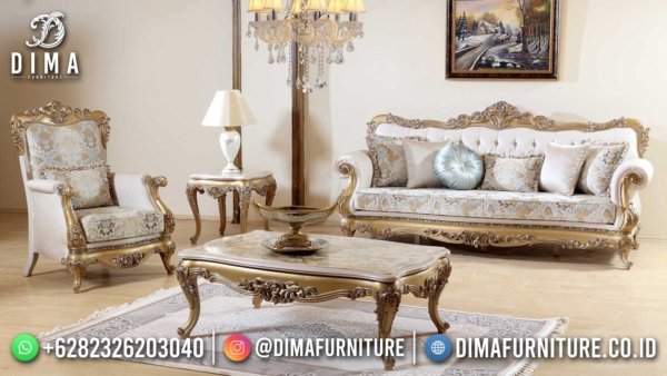 Sofa Tamu Mewah Jepara Golden Luxury Color Great 100 % High Quality ST-1459