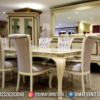 Desain Meja Makan Mewah Terbaru Luxury Duco Color Best Solid Wood ST-1490