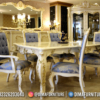 Great Meja Makan Mewah Jepara Golden Duco Classic Luxury ST-1487