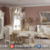 Jual Meja Makan Mewah Classic Luxury Elegant Duco Color ST-1467 | Sofa Tamu Jepara - Dima Furniture Jual Meja Makan Mewah Classic Luxury Elegant Duco Color ST-1467