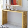 Desain Meja Konsul Minimalis Terbaru Excellent Golden Shine Color ST-1525