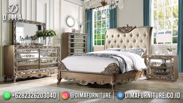 Tempat Tidur Mewah Klasik Luxury Carving Elegant Style Majestic ST-1528
