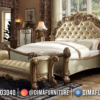Watson Style Tempat Tidur Mewah Carving Luxury Natural Gold ST-1534