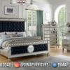 Black Elegant Design Tempat Tidur Terbaru Furniture Jepara ST-1576