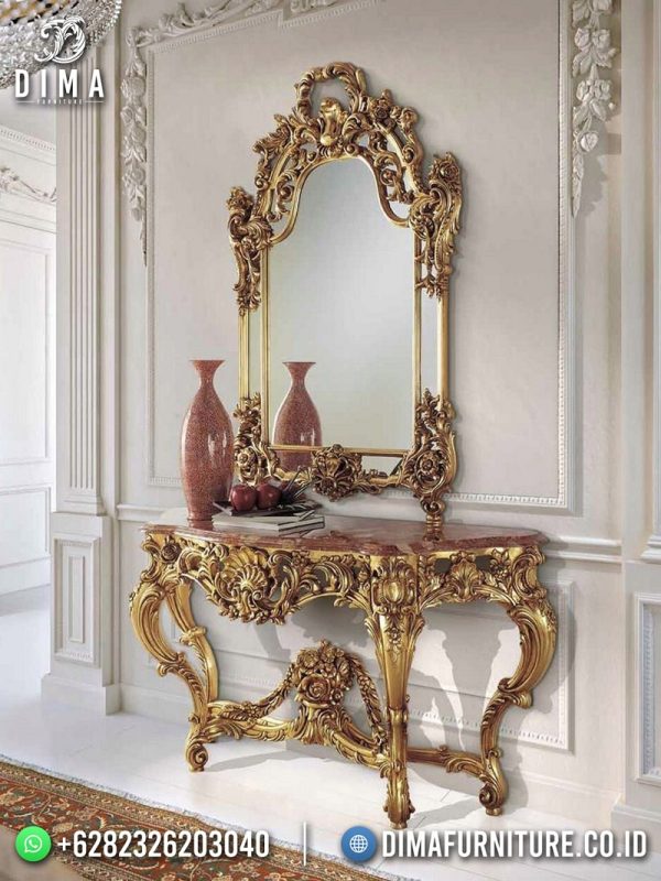 Golden Rich Set Meja Konsul Mewah Terbaru Best Product Furniture Jepara ST-1626