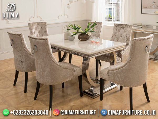 Model Meja Makan Terbaru Classy Luxury Best Furniture Product ST-1608
