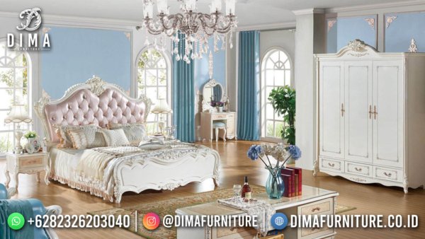 Queen Bed Dipan Kamar Set Mewah Beauty Glossy Best Quality ST-1636