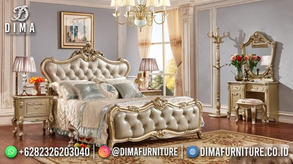 Ranjang Tidur Kamar Set Terbaru Golden Duco Furniture Mewah ST-1635