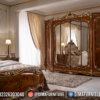 Lemari Pakaian Jepara Termewah Full Cermin Luxury Glossy Aurendele ST-1693