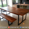 Meja Trembesi Kayu Suar Jepara Top Quality Ekspor ST-1672