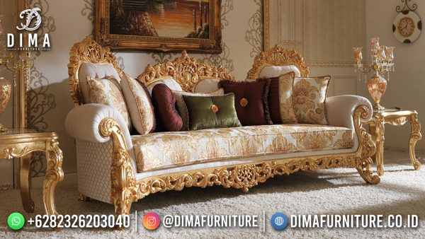 Sofa Tamu Ukiran Mewah Golden Abellia Best Furniture ST-1668