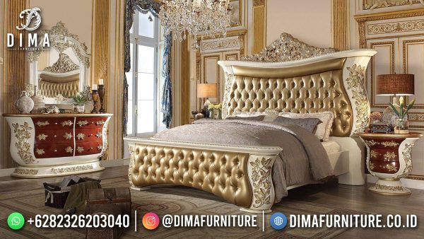 Tempat Tidur Mewah Modern Luxury Carving Arabella Furniture Jepara ST-1656