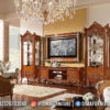 Top Design Bufet TV Terbaru Jati Ukiran Mewah Klasik Meubel Jepara ST-1681 | Sofa Tamu Jepara - Dima Furniture Top Design Bufet TV Terbaru Jati Ukiran Mewah Klasik Meubel Jepara ST-1681